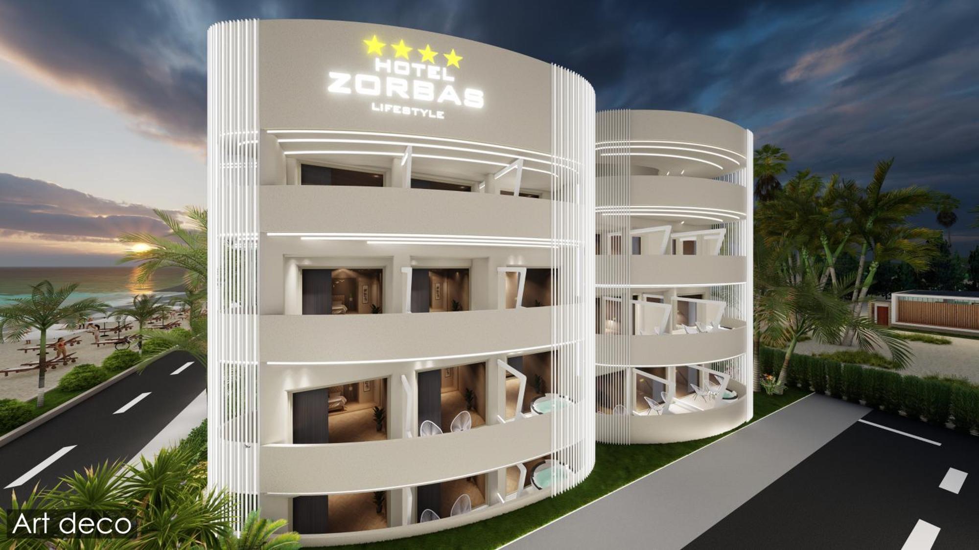 Zorbas Lifestyle Hotel Georgioupoli Exteriör bild