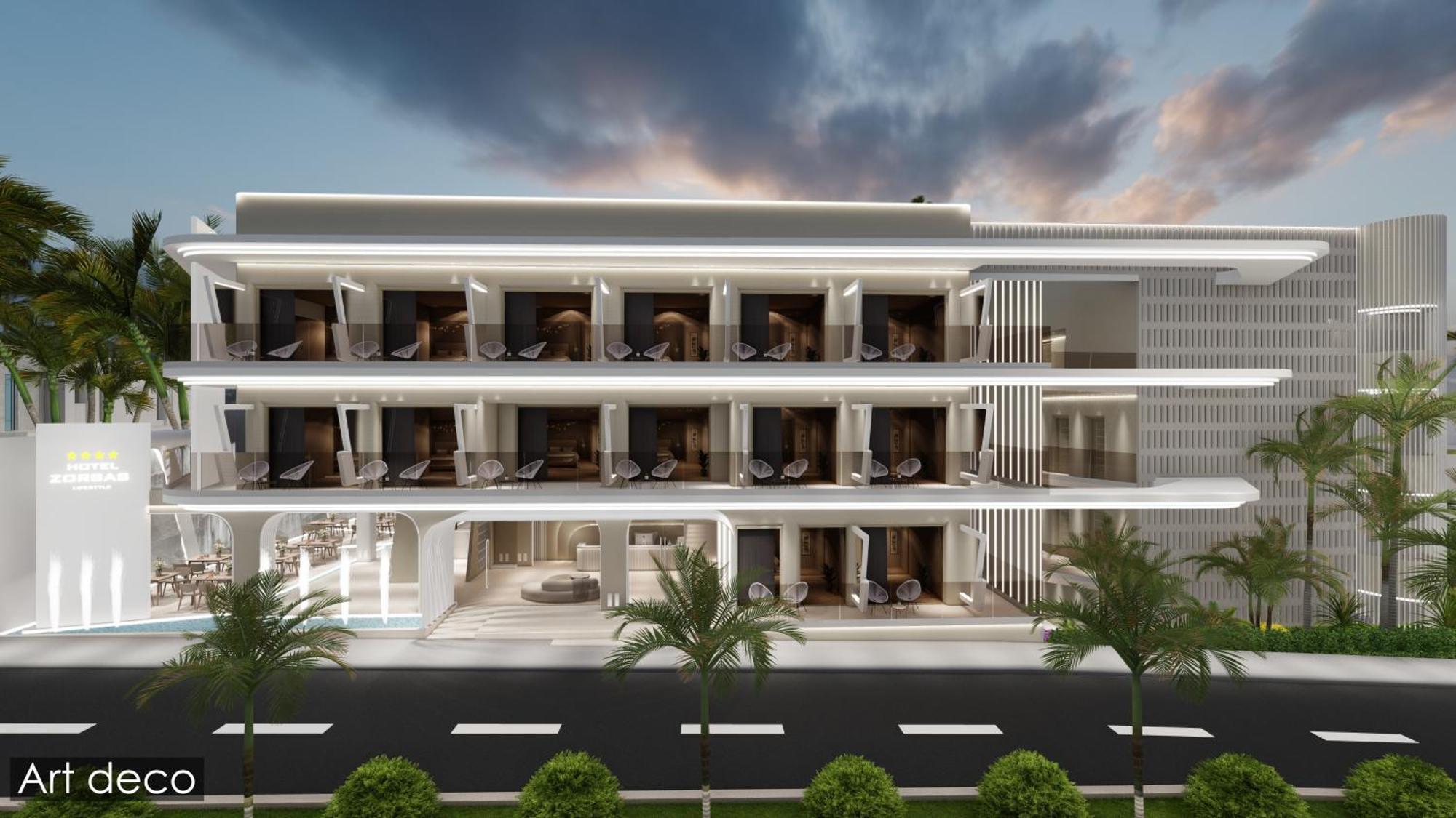 Zorbas Lifestyle Hotel Georgioupoli Exteriör bild